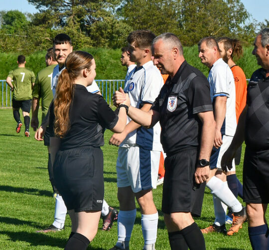 Sara Posavec, Baranja, nogometna sutkinja,