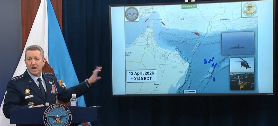 general Dan Caine, iznoseći fascinantne taktičke detalje o trenutnom stanju na terenu