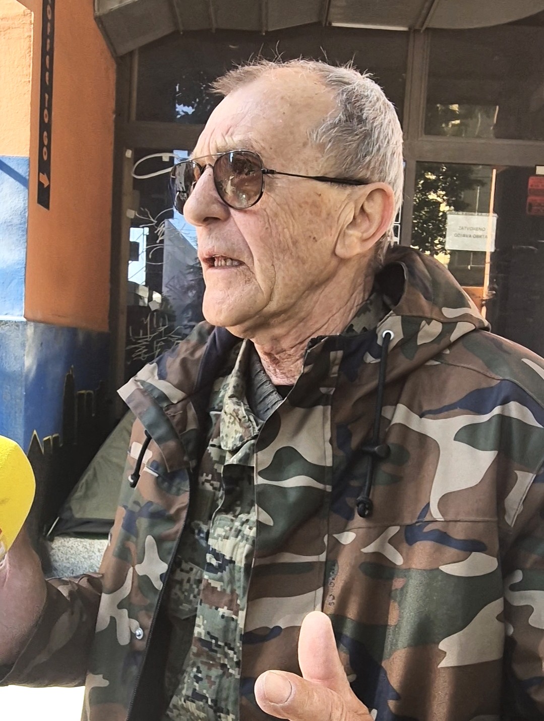 Stjepan Šerić prosvjed Zagreb Hrvatski sabor