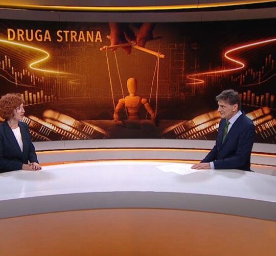 prof. dr. sc. Marijana Grbesa Zenzerovic gostujuci u emisiji Druga strana na HRT u