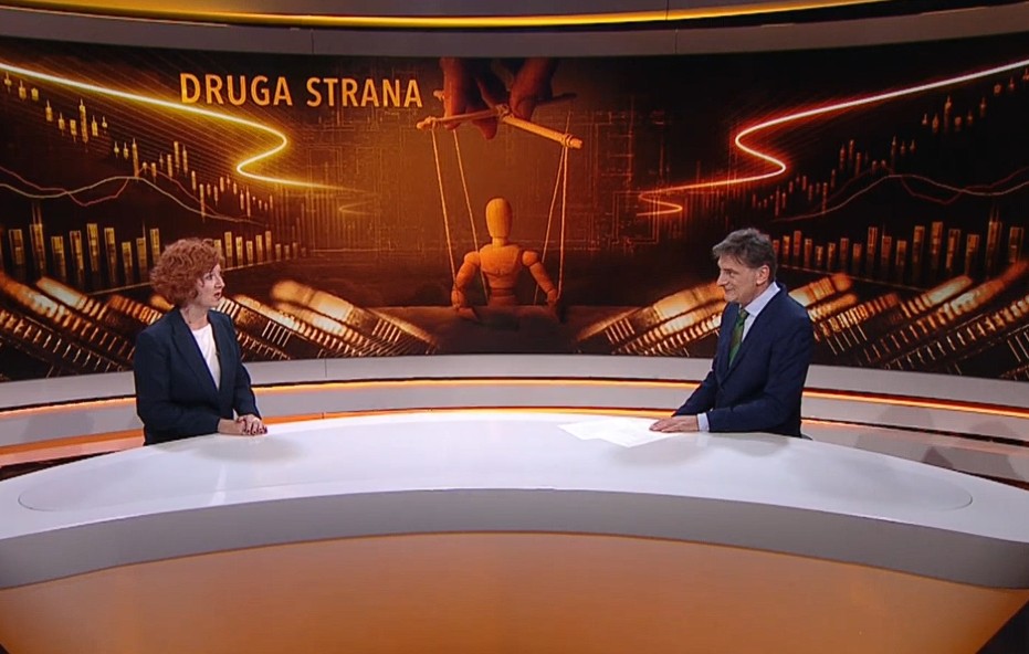 prof. dr. sc. Marijana Grbesa Zenzerovic gostujuci u emisiji Druga strana na HRT u prof. dr. sc. Marijana Grbesa Zenzerovic gostujuci u emisiji Druga strana na HRT u