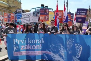 Hod za Život u Zagrebu