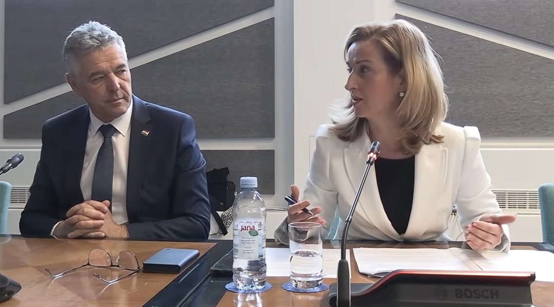 Sjednica Nacionalnog vijeća za suzbijanje korupcije, Mirela Ahmetović predsjednica vijeća.