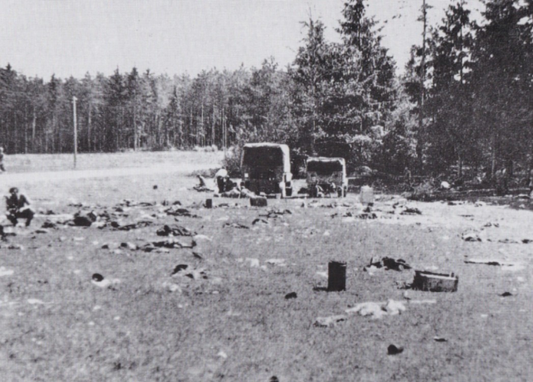 Polje kod Lawamünda nakon izručenja Hrvata svibnja 1945.