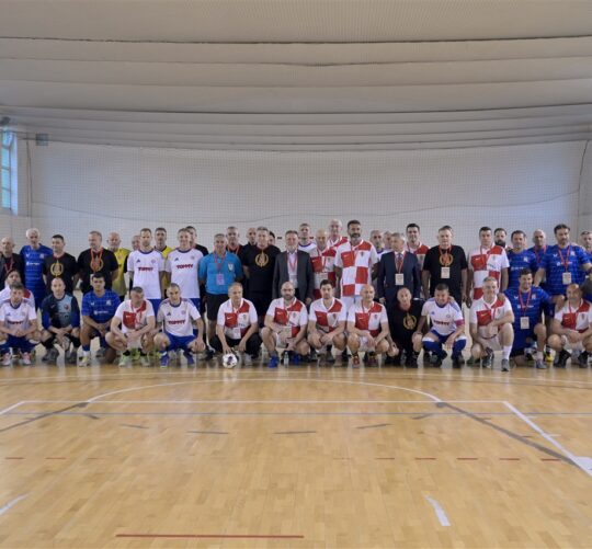 Gordan Jandroković na Revijalnom turniru hrvatskog zajedništva u Zagrebu.