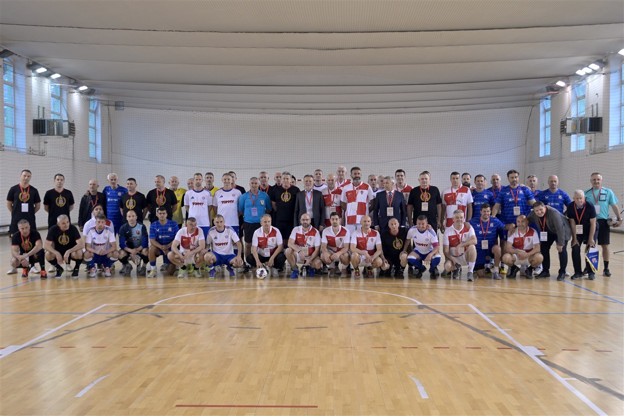 Gordan Jandroković na Revijalnom turniru hrvatskog zajedništva u Zagrebu.