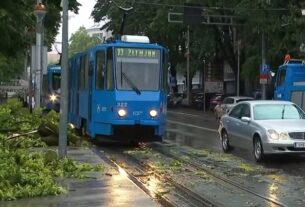 Posljedice snažnog nevremena u Zagrebu