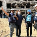 WHO, urušene bolnice, humanitarno pravo