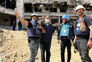 WHO, urušene bolnice, humanitarno pravo