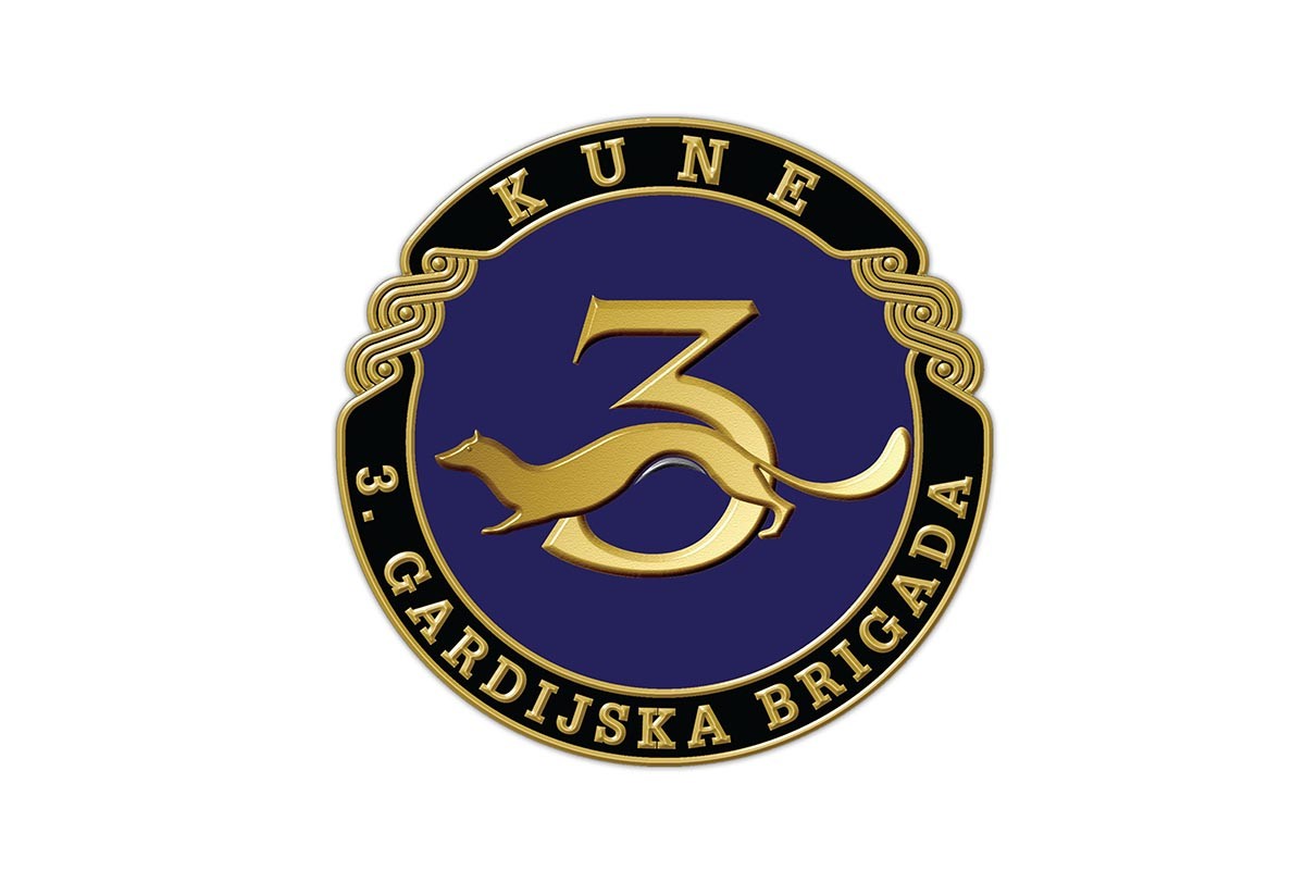 Logo 3. gardijske brigade HV a Kune 3. bojna Kobre
