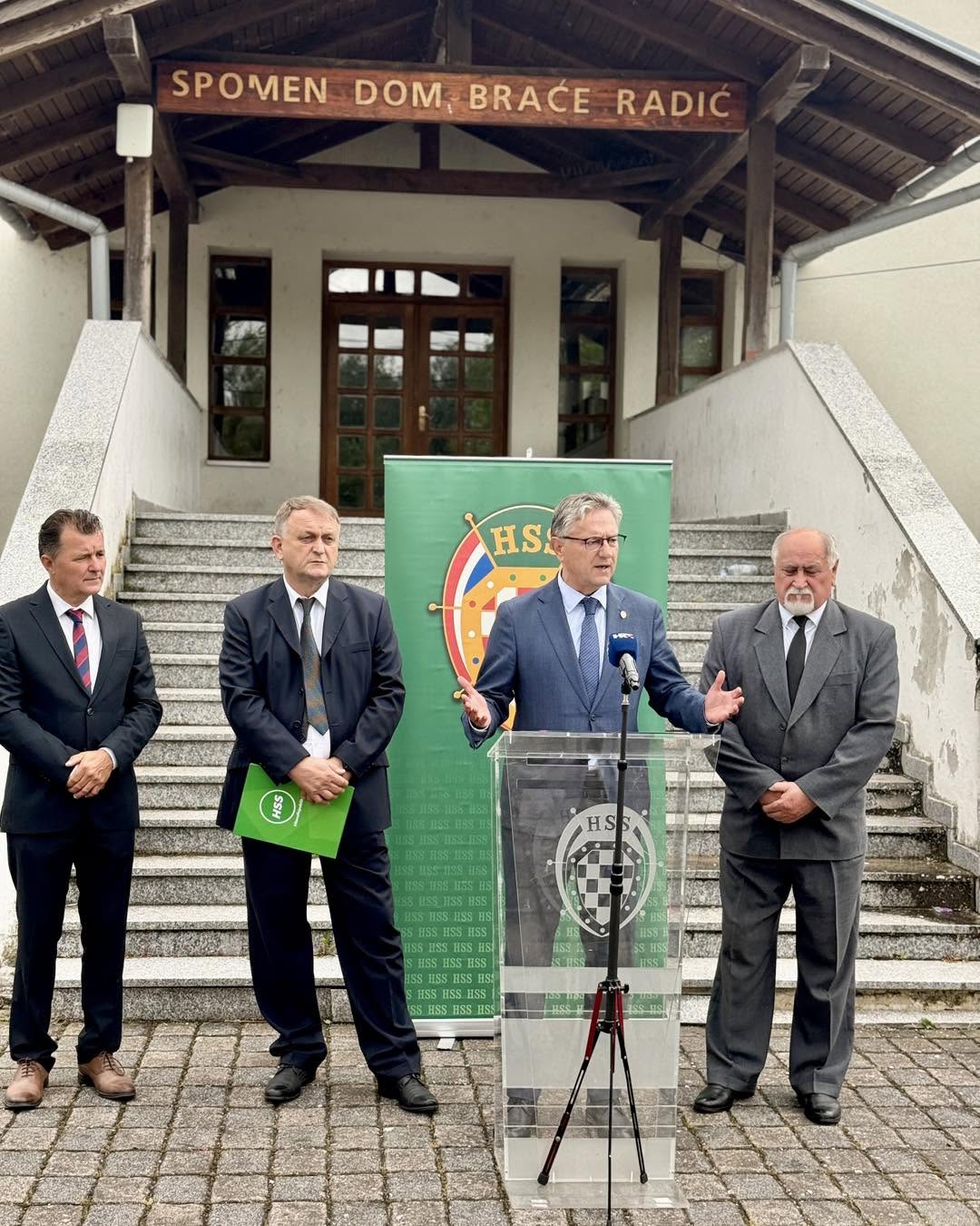 Povijesno ujedinjenje HSS a u Trebarjevu ujedinjenje HSS-a