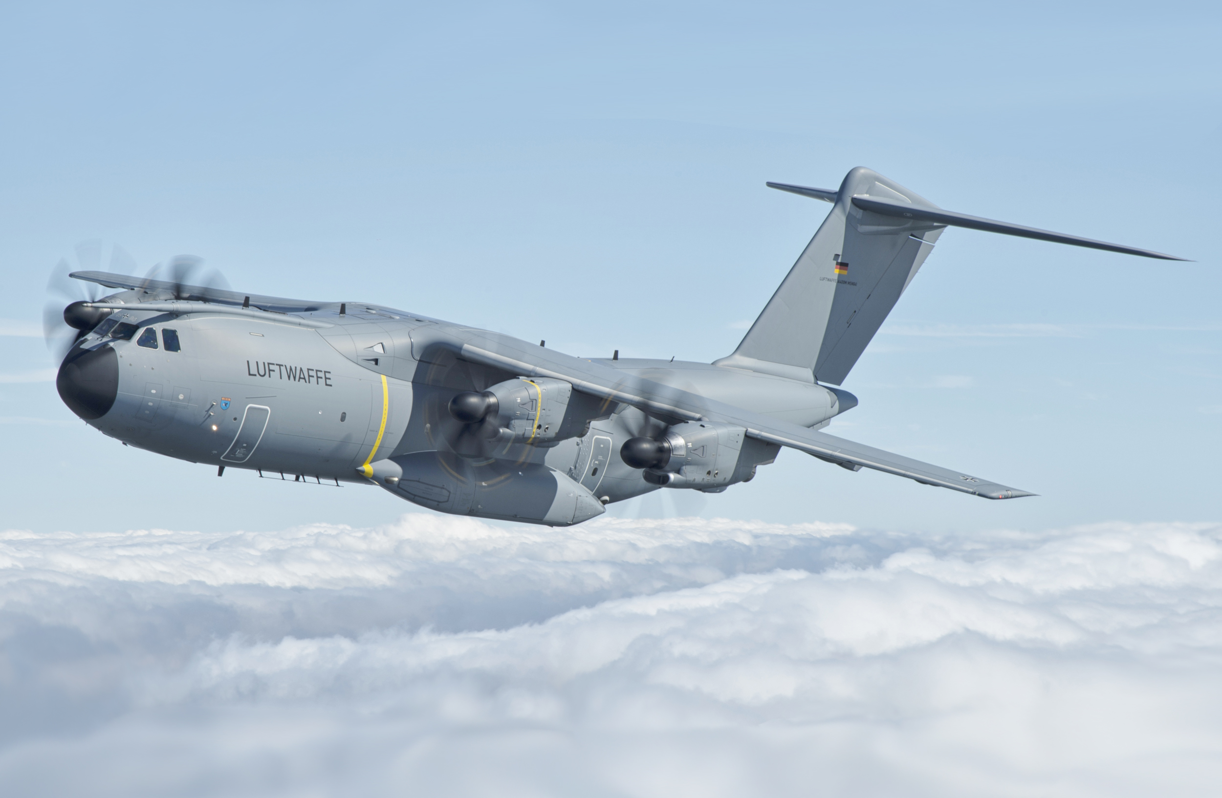 German Air Force Airbus A400M out cropped zračni transport