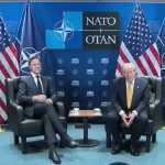 Mark Rutte i Donald Trump