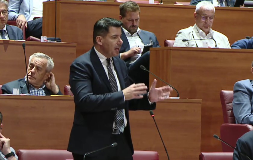 Nikola Grmoja MOST Hrvatski sabor Rezolucija o položaju Hrvata u BiH