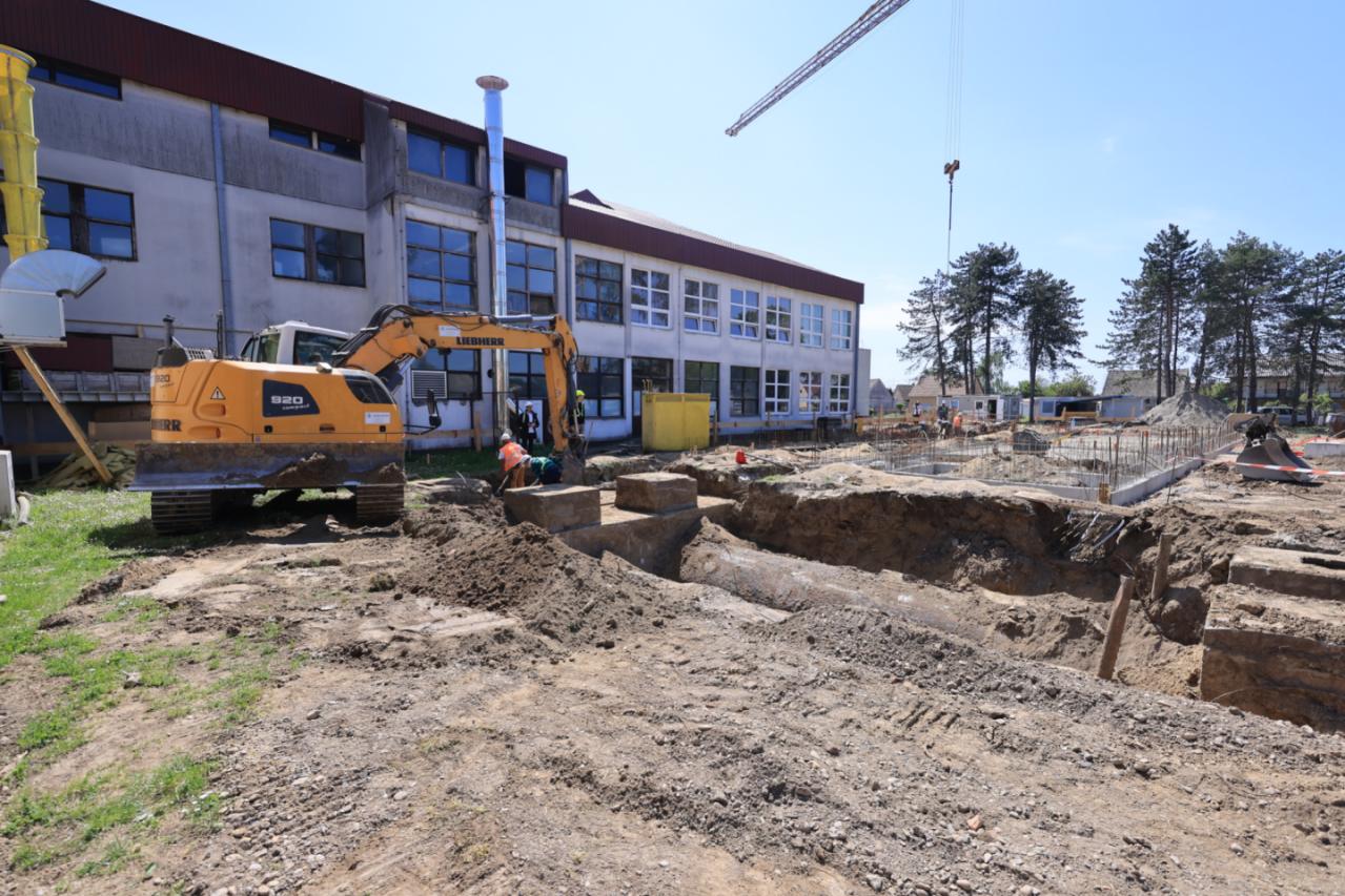 Rekonstrukcija OS Belisce OŠ Belišće