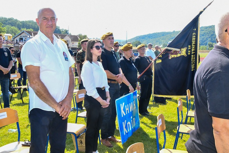 113. na obiljezavanju 31 obljetnice VRO Oluja u Kninu Radoslav Juričev Sudac