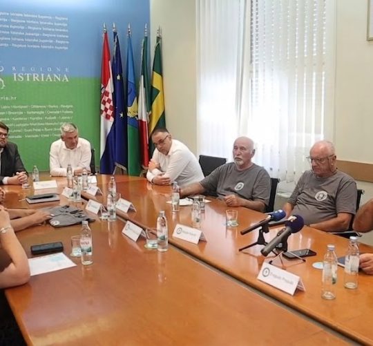 Mimohod branitelja u Puli