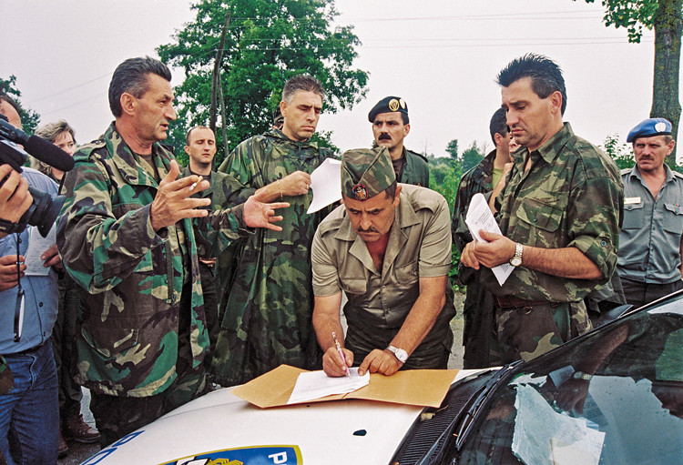predaja 21. korpusa na Banovini 8. kolovoza 1995 Predaja 21. korpusa