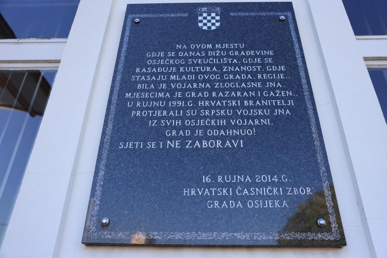 oslobođenje osječkih vojarni
