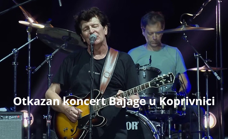 otkazan koncert Bajage