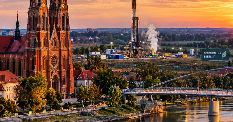 geotermalna energija, Osijek